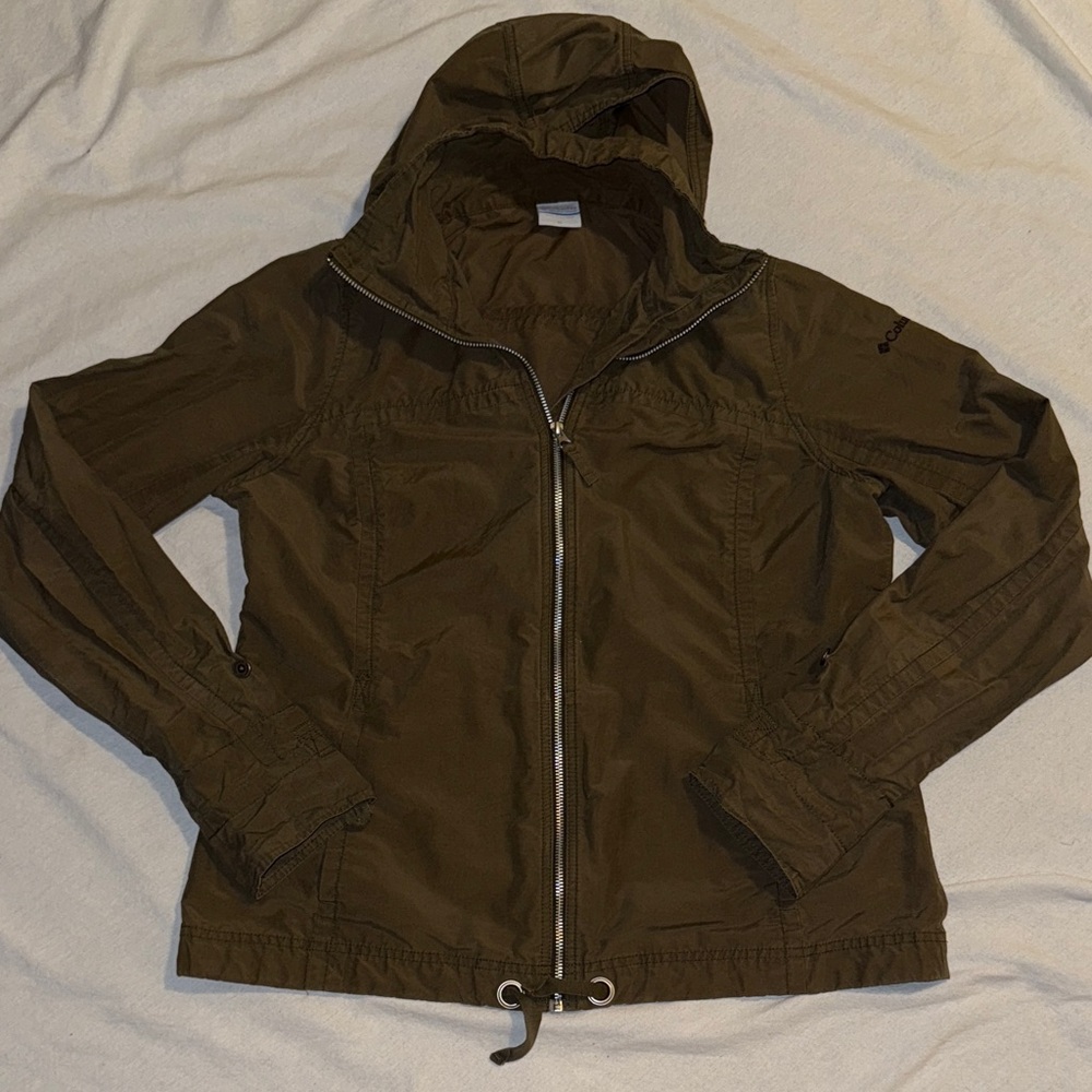 Columbia Women's Utility Jacket - olive green Sz XL